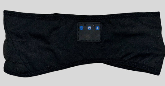 Headband with built-in bluetooth/wireless headphones