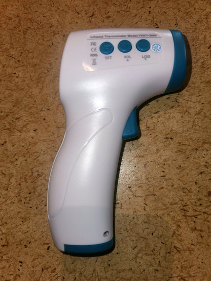 Infrared thermometer to check temperature.