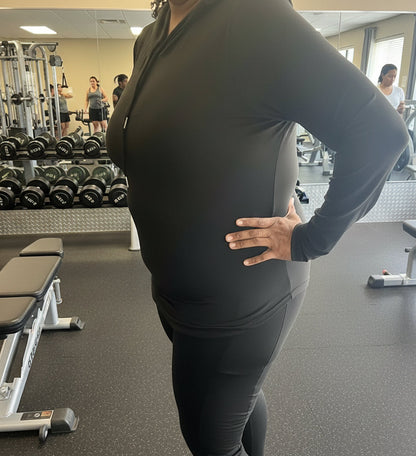 Breathable Hoodie w/ Thumb Holes.