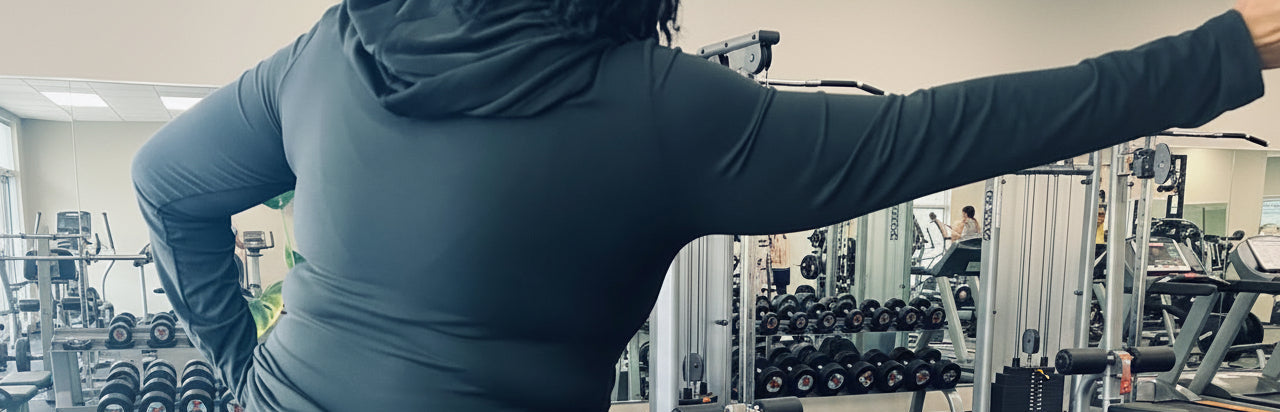 Breathable Hoodie w/ Thumb Holes.