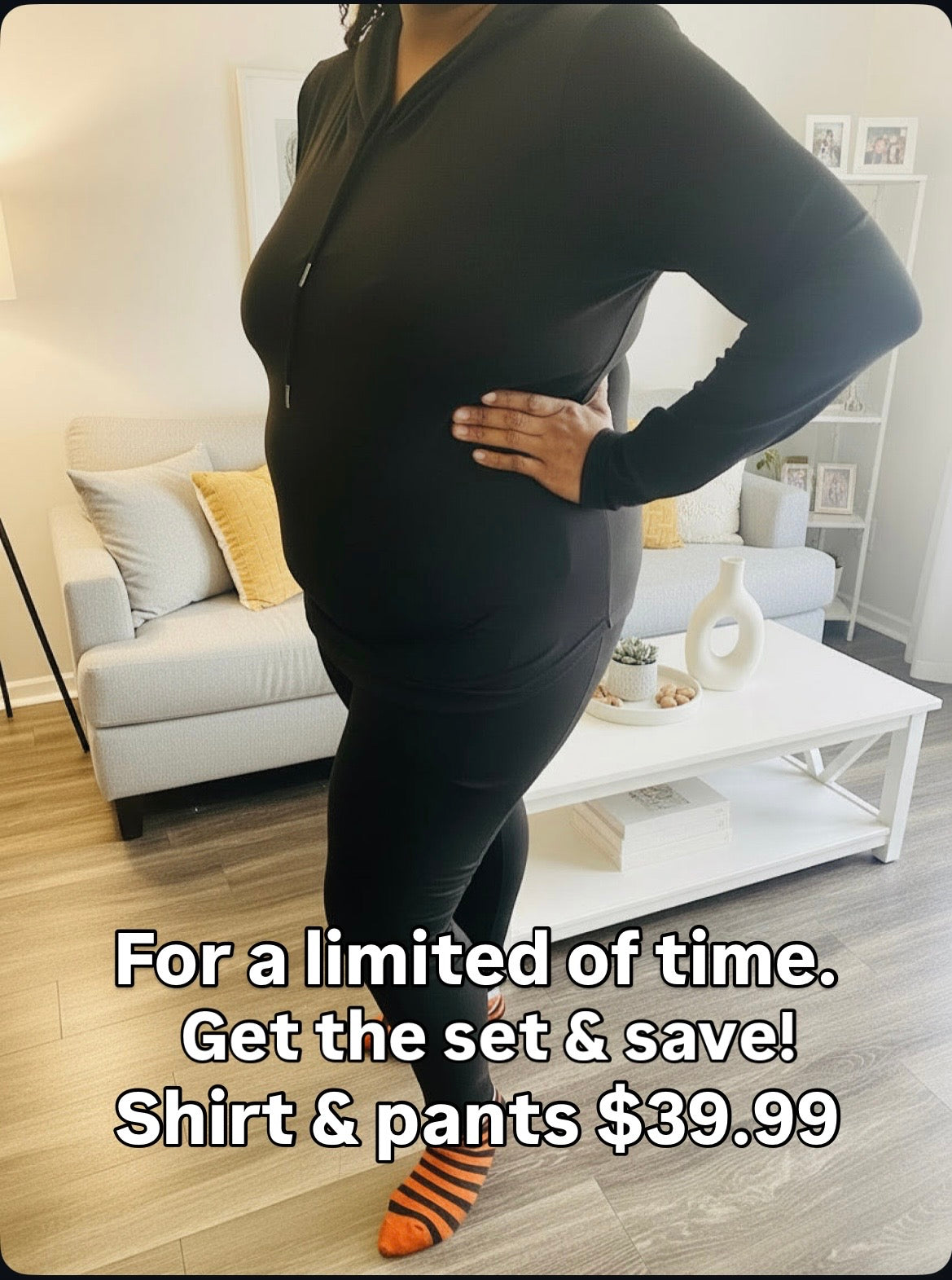 Slim Fit Thermal Leggings w/ Pockets