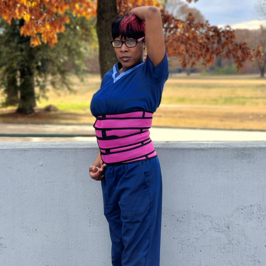 Pink Waist trainers